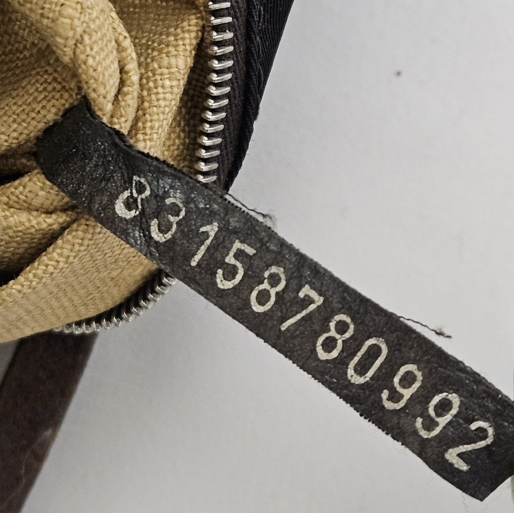 Fendi Vintage Zucca Tote Bag In Black Nylon And Leather Monogram - Picture 15 of 16